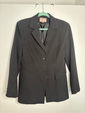 Fairweather Studio Women's Black Tailored Blazer Jacket